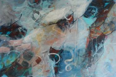 Original Abstract Painting by Ellen Eskildsen