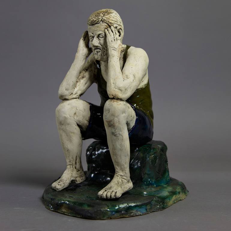 Original Expressionism Body Sculpture by Ronald Royes