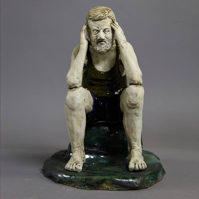 Original Expressionism Body Sculpture by Ronald Royes