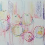 Apples On A White Sheet of Paper by Dmitry Gutchenson