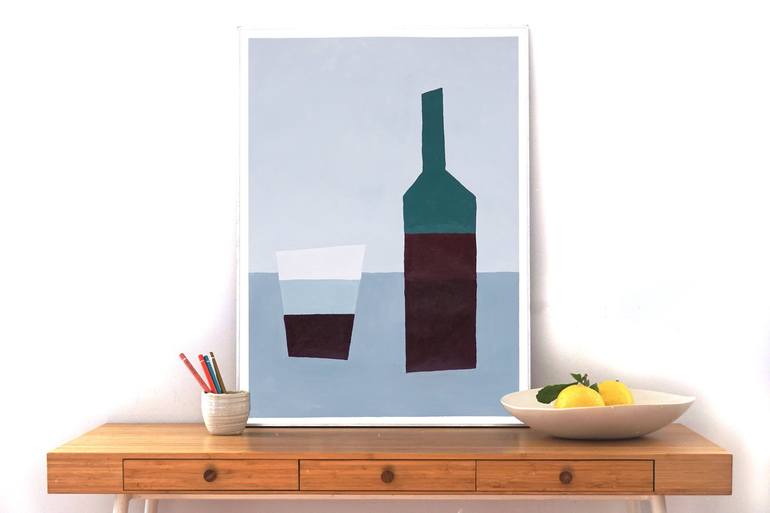 Original Still Life Painting by Kind of Cyan