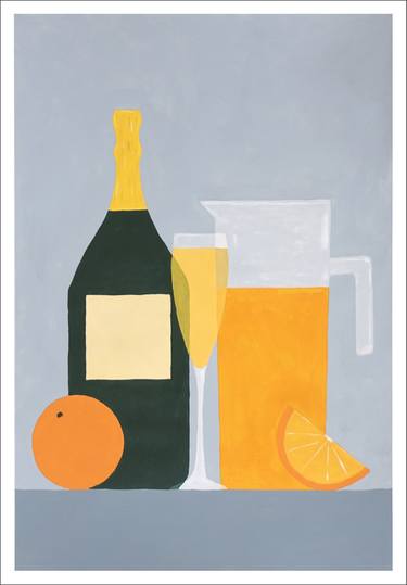 Original Still Life Paintings by Kind of Cyan