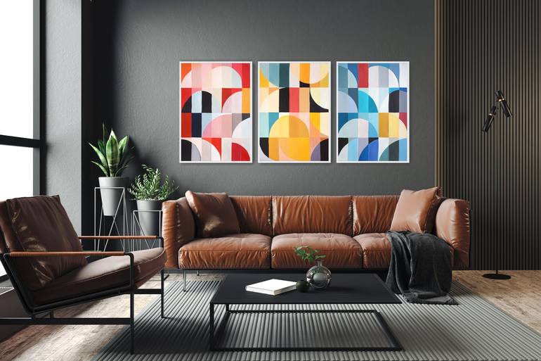 Original Patterns Painting by Kind of Cyan