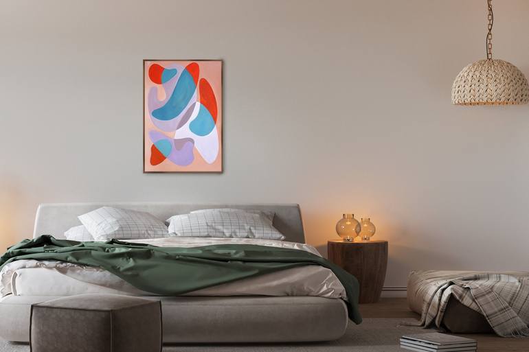 Original Modern Abstract Painting by Kind of Cyan