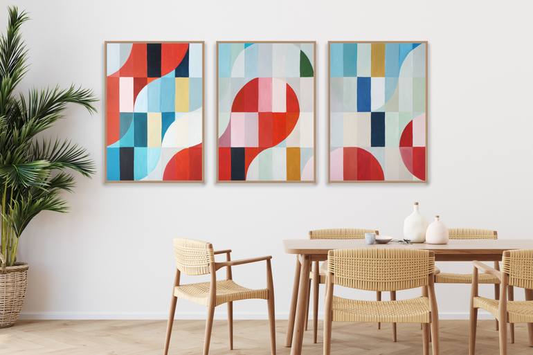 Original Algorithmic Architecture Painting by Kind Of Cyan