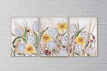 Original Illustration Floral Paintings by Kind of Cyan