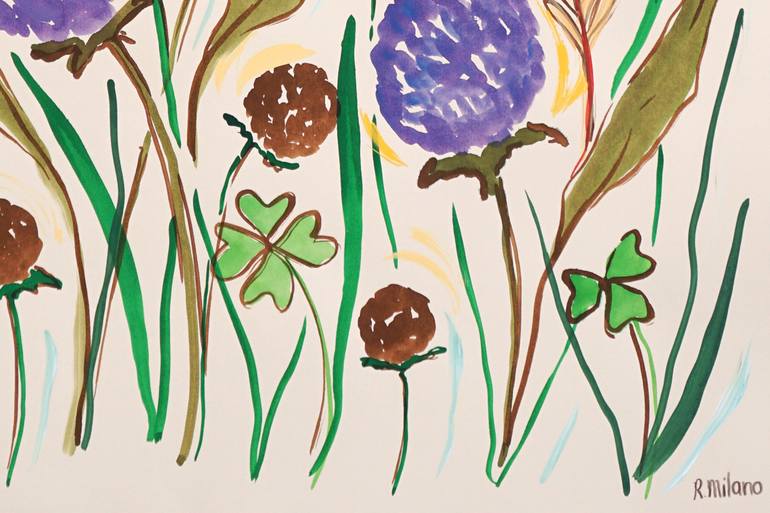 Original Illustration Floral Painting by Kind Of Cyan