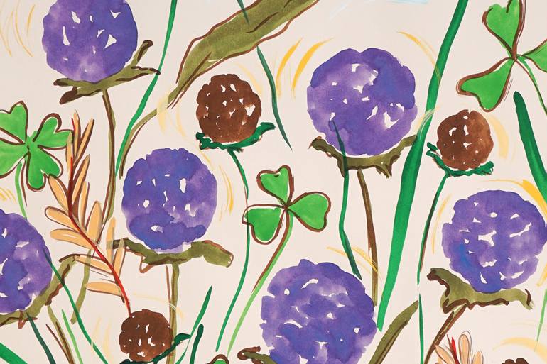 Original Illustration Floral Painting by Kind Of Cyan
