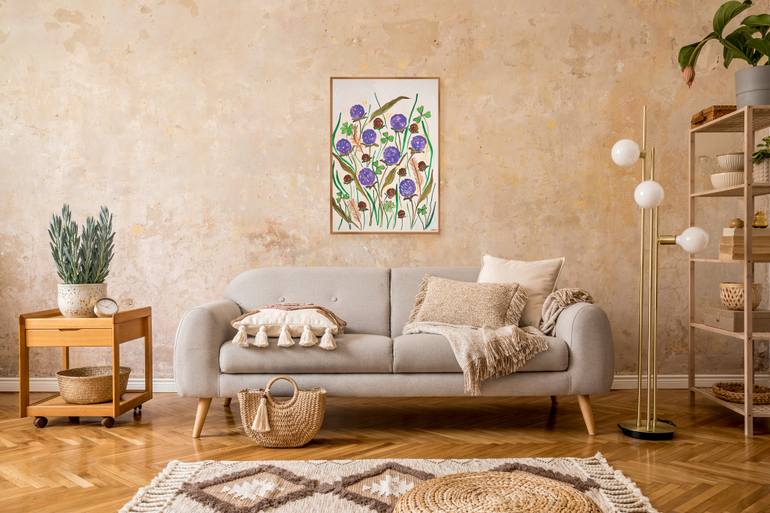 Original Illustration Floral Painting by Kind Of Cyan