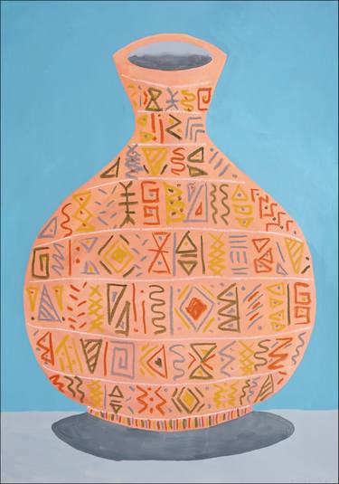 Original Contemporary Still Life Paintings by Kind Of Cyan