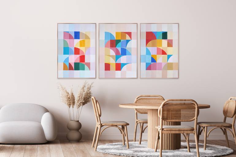 Original Algorithmic Architecture Painting by Kind Of Cyan