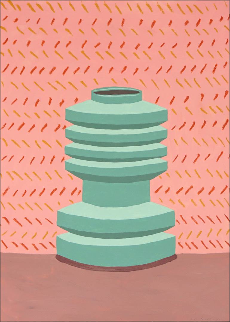 Original Contemporary Still Life Painting by Kind Of Cyan