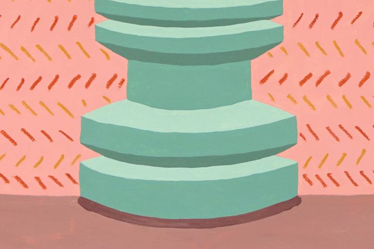 Original Contemporary Still Life Painting by Kind Of Cyan