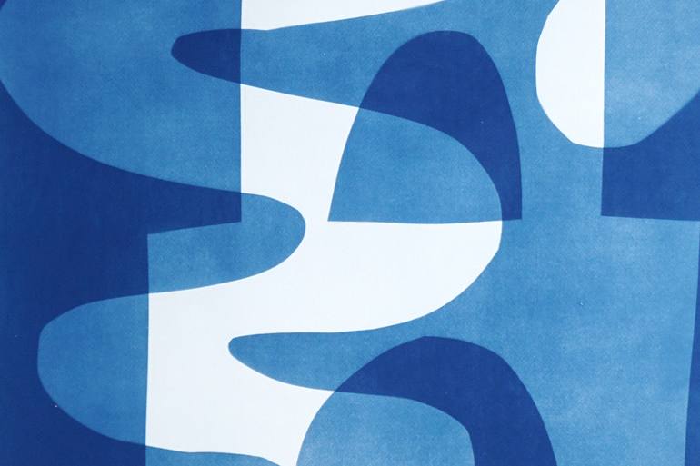 Original Geometric Architecture Printmaking by Kind Of Cyan