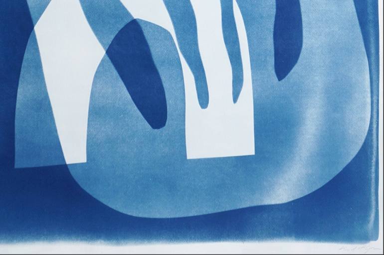 Original Dada Abstract Printmaking by Kind Of Cyan