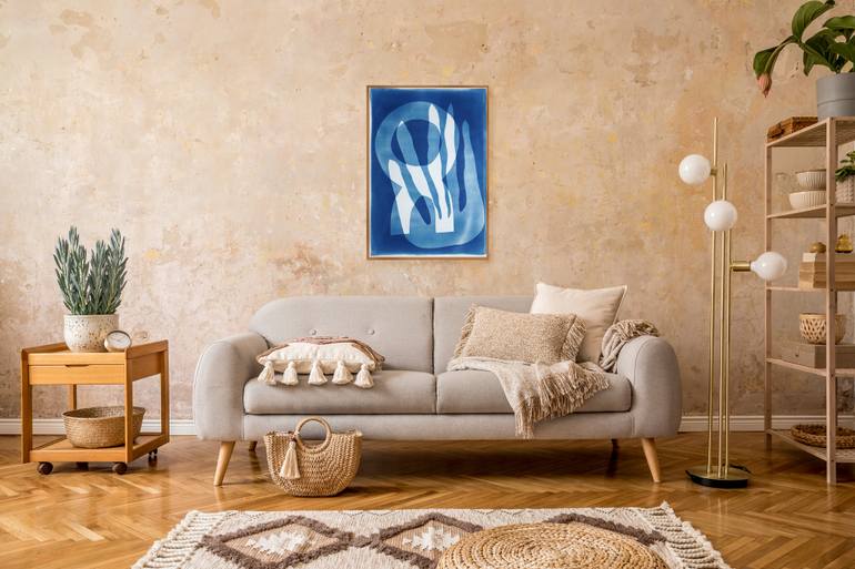 Original Dada Abstract Printmaking by Kind Of Cyan