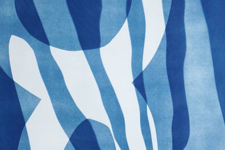 Original Dada Abstract Printmaking by Kind Of Cyan