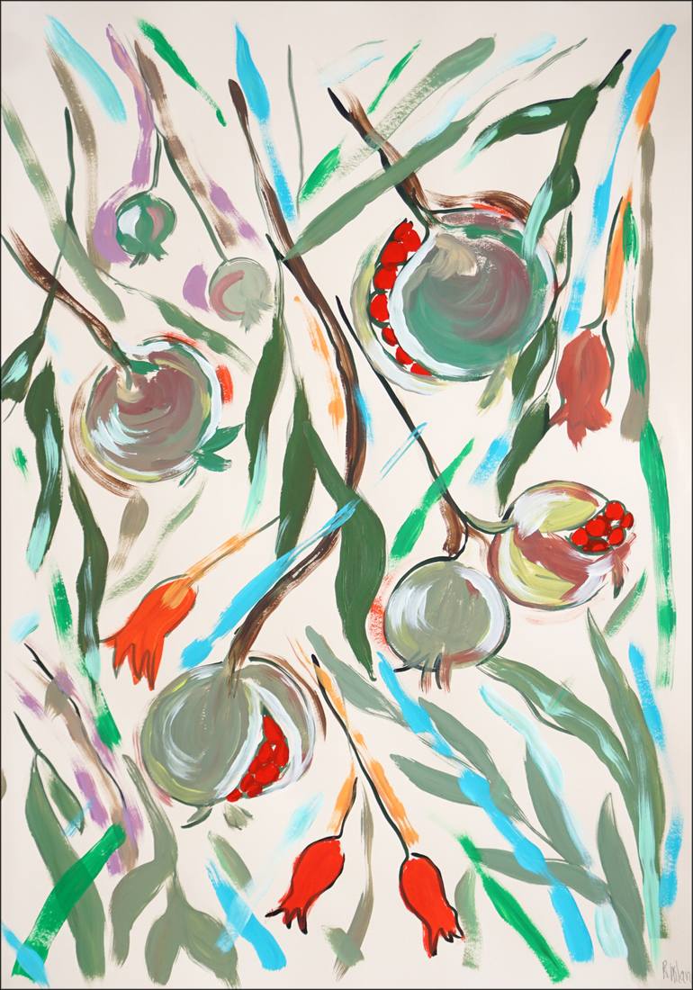 Original Illustration Nature Painting by Kind Of Cyan