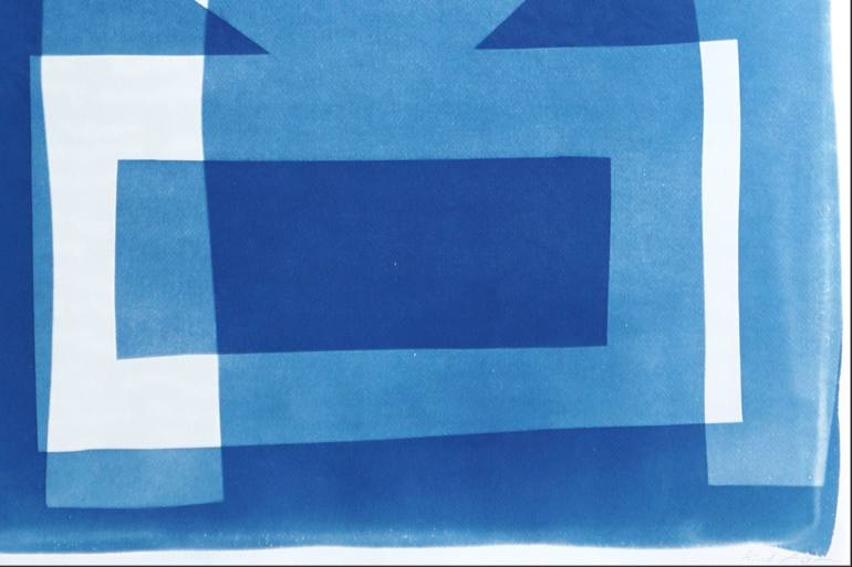 Original Abstract Architecture Printmaking by Kind Of Cyan