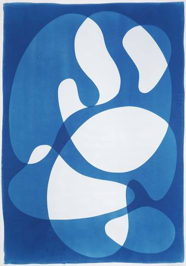 Original Art Deco Abstract Printmaking by Kind Of Cyan