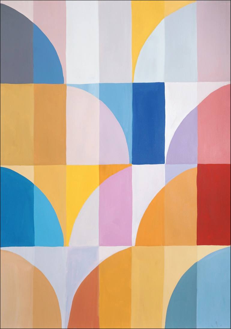 Original Contemporary Abstract Paintings by Kind Of Cyan