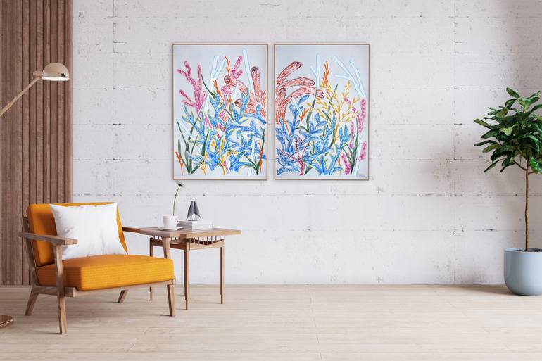 Original Contemporary Seascape Painting by Kind Of Cyan