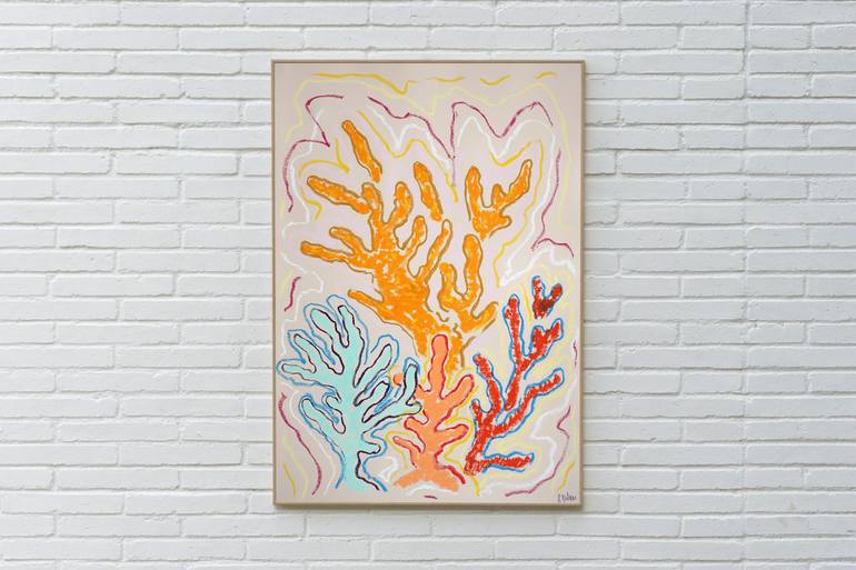 Original Contemporary Nature Painting by Kind Of Cyan