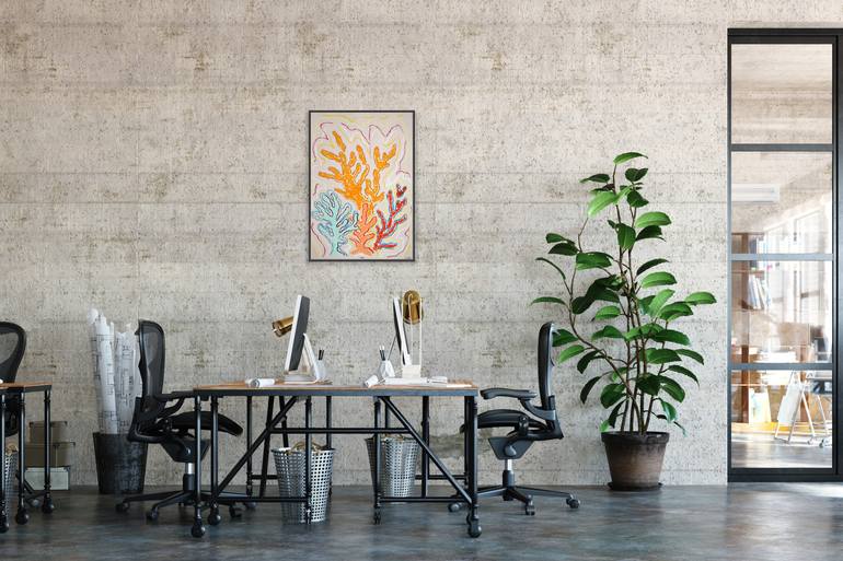 Original Contemporary Nature Painting by Kind Of Cyan