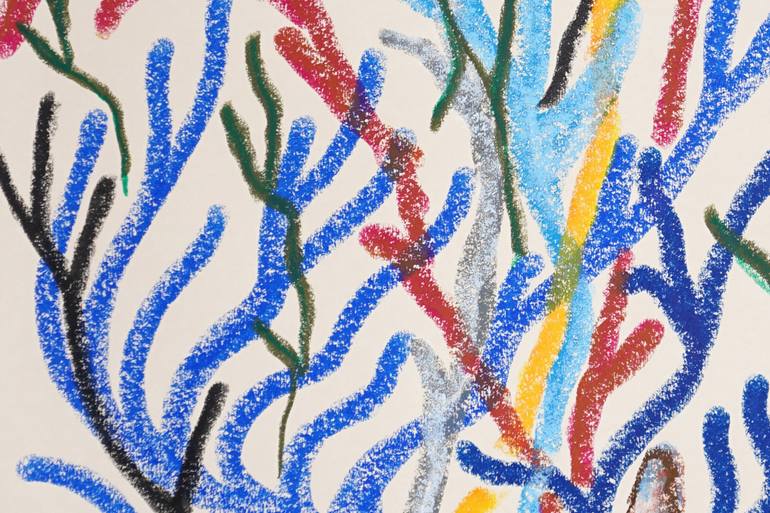 Original Abstract Seascape Painting by Kind Of Cyan