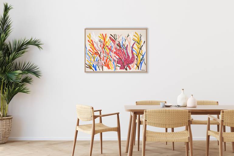 Original Abstract Seascape Painting by Kind Of Cyan
