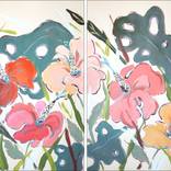 Hibiscus Oasis V by Kind of Cyan