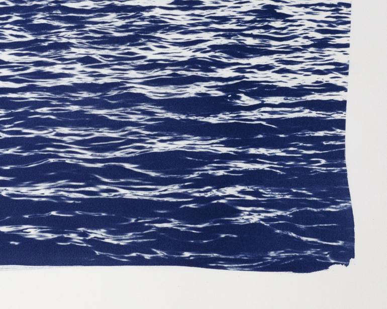 Original Abstract Seascape Printmaking by Kind Of Cyan