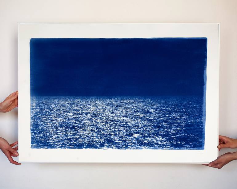 Original Beach Printmaking by Kind of Cyan