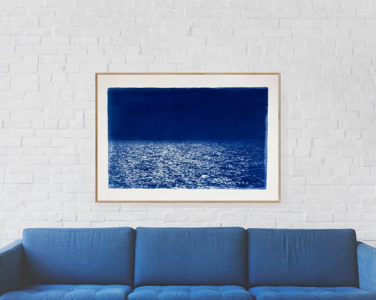 Original Beach Printmaking by Kind of Cyan