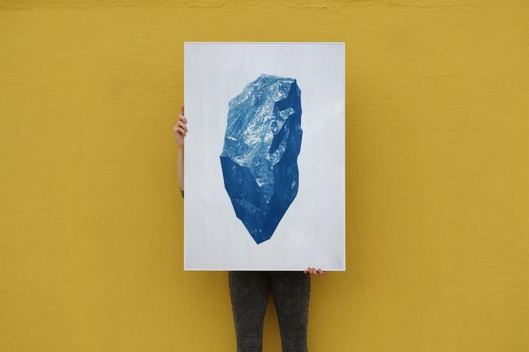 Original Conceptual Patterns Printmaking by Kind Of Cyan