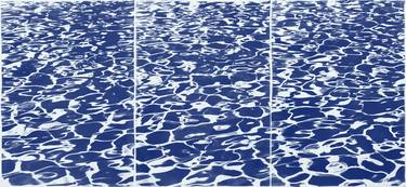 Triptych "Fresh California Pool Patterns" - Limited Edition of 20 thumb