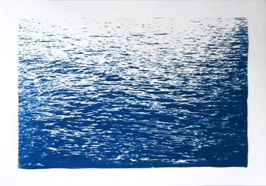 Calming Sea Riples in Blue - Limited Edition of 50 thumb
