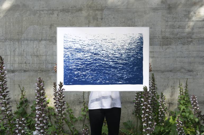 Original Seascape Printmaking by Kind of Cyan