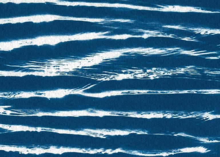 Original Seascape Printmaking by Kind of Cyan