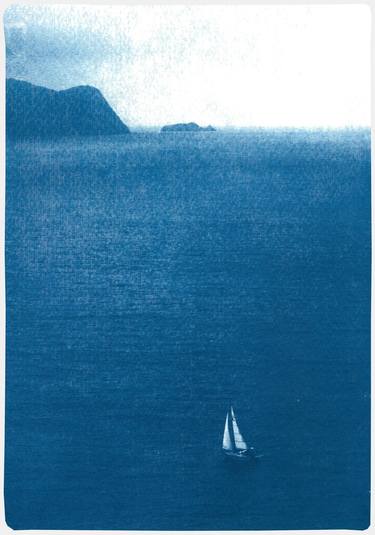 Misty Sailboat Journey - Limited Edition of 100 thumb