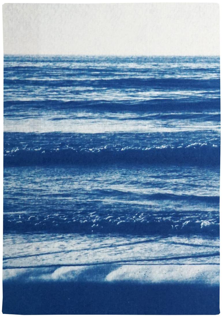 Original Documentary Beach Printmaking by Kind of Cyan