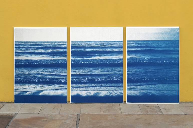 Original Documentary Beach Printmaking by Kind of Cyan