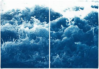 Tempestuous Tidal in Blue - Limited Edition of 100 thumb