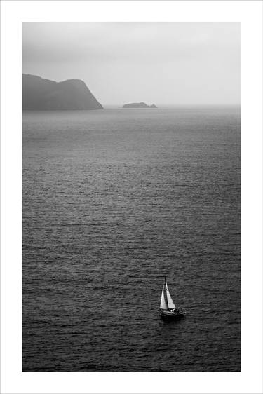 Misty Sailboat Journey - Limited Edition of 100 thumb