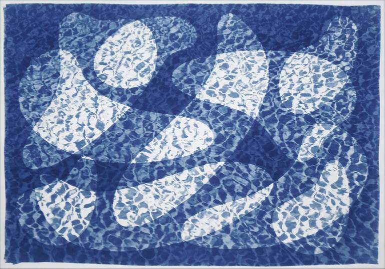 Fish Swimming Below Water I - Limited Edition of 1 Printmaking by Kind ...