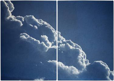 Floating Clouds Diptych - Limited Edition of 100 thumb