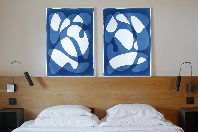 Original Geometric Printmaking by Kind of Cyan