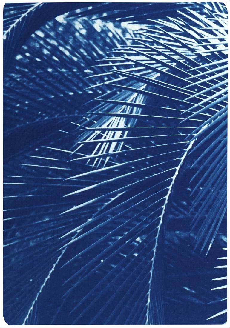 Original Modern Botanic Printmaking by Kind Of Cyan