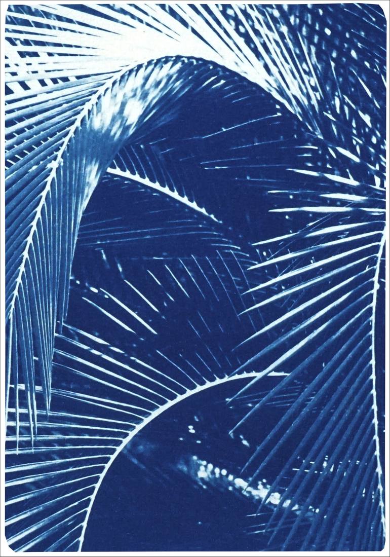 Original Modern Botanic Printmaking by Kind Of Cyan