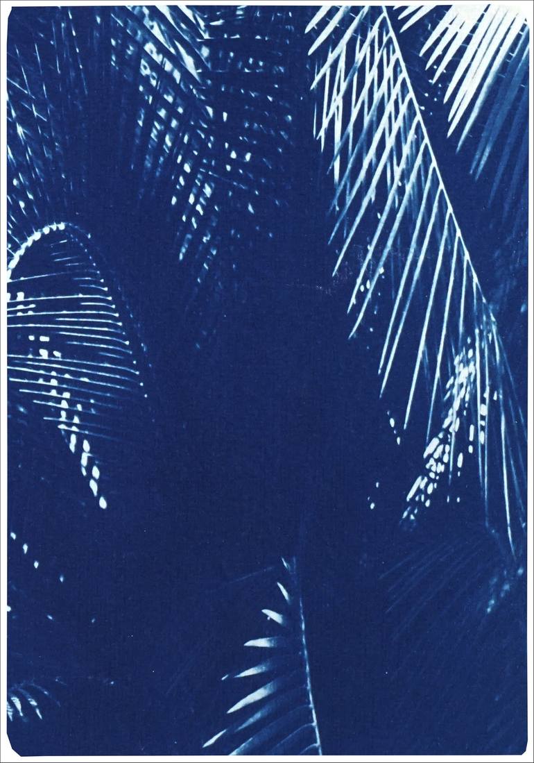 Original Modern Botanic Printmaking by Kind Of Cyan